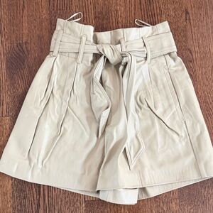 Zara Sage High-Waist Tie-Belt Women’s Shorts